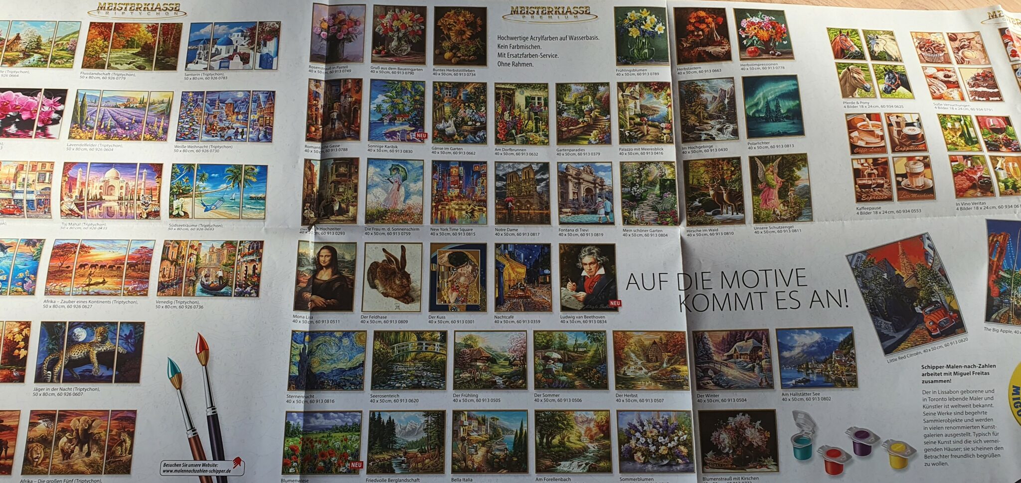 Malen nach Zahlen von Schipper - Tina testet