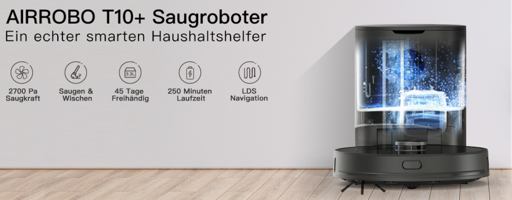 Read more about the article Saug- und Wischroboter Airrobo T10<span class='yasr-stars-title-average'><div class='yasr-stars-title yasr-rater-stars'
                           id='yasr-overall-rating-rater-370022f736651'
                           data-rating='4.5'
                           data-rater-starsize='16'>
                       </div></span>